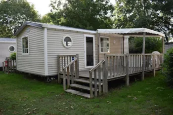 Accommodation - Mobile-Home Confort 29M² 2  Bedrooms + Terrace - Flower Camping L'Ile d'Offard