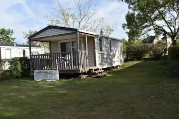 Accommodation - Mobile-Home Confort 24M² 2 Bedrooms + Covered Terrace 7M² - Near To Loire + Tv - Flower Camping L'Ile d'Offard