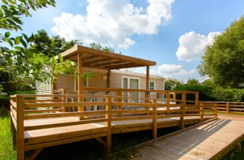 Accommodation - Mobile-Home 32M² 2 Bedrooms + Terrace - Adapted To The People With Reduced Mobility - Flower Camping L'Ile d'Offard