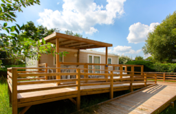 Alloggio - Mobil-Home 32M² 2 Camere + Terrazzo - Servizio Per Portatori Di Handicap - Flower Camping L'Ile d'Offard