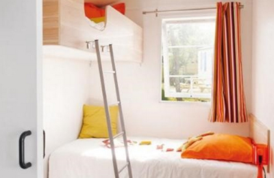 Mobile-home 32m² 2 bedrooms + terrace - adapted to the people with reduced mobility