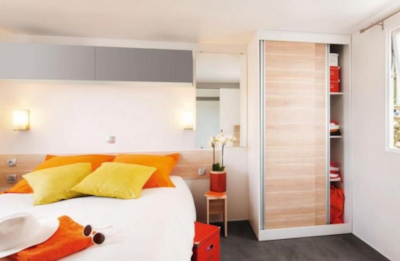 Mobile-home 32m² 2 bedrooms + terrace - adapted to the people with reduced mobility
