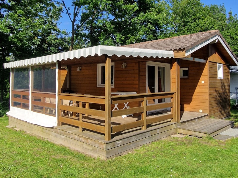 Vanille-Chalet – 28 m² – 2 Schlafzimmer