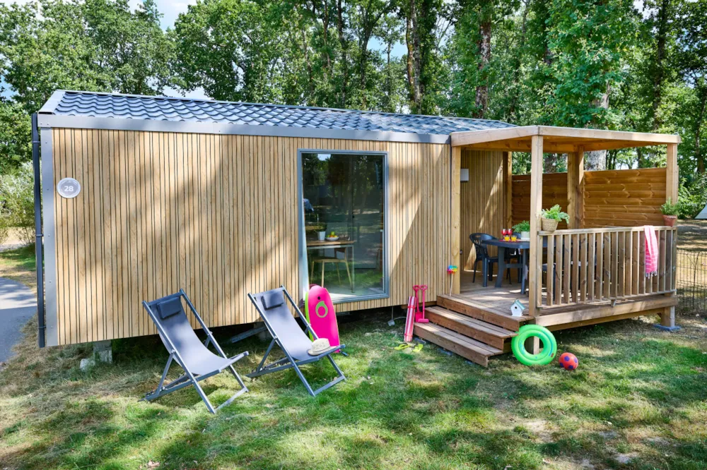 Location - Mobil-Home Loggia - 25M² - 2 Chambres - Les Chalands Fleuris****
