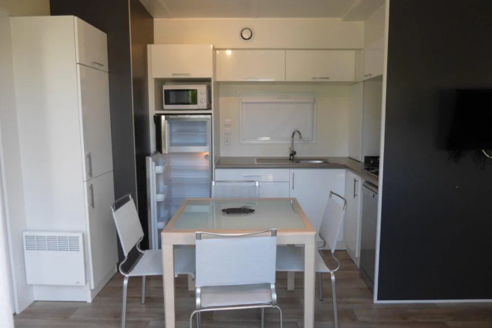 Location - Mobile Home Résidence Taos 3 Chambres (Sans Draps Ni Serviettes) - Camping Le Deffay