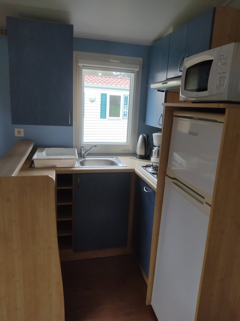Mobil home 4 / 5 pers. mhx Louisiane (zonder lakens en handdoeken)