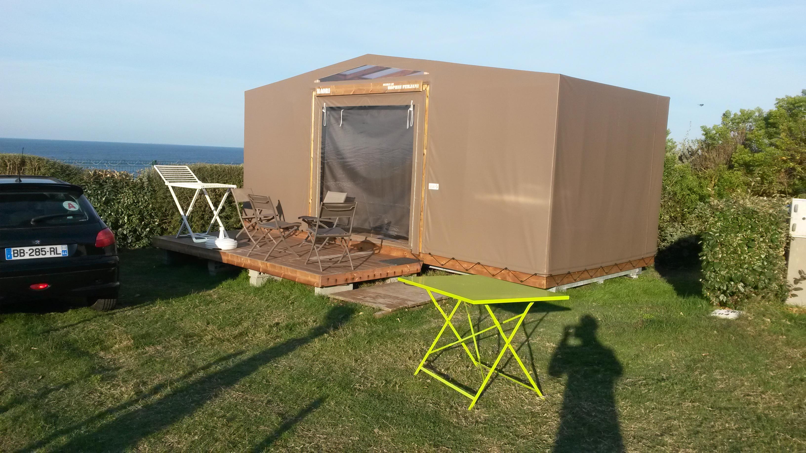 Accommodation - Furnished Tent 18M² / 2 Bedrooms - Without Toilet Blocks - Capfun - Camping la Madrague