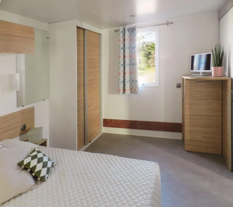 Mobil-Home Pmr Confort 2 Chambres  34M² Terrasse Couverte