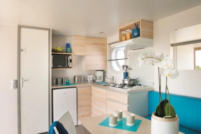 Mobile home CONFORT 2 bedrooms + 2 bathrooms 28 m² sheltered terrace
