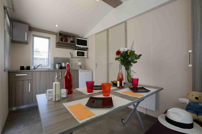 Mobil-Home Confort 1 Chambre 16M² Terrasse Couverte