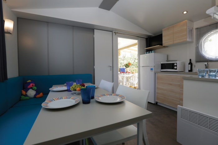 Mobil-Home Confort 3 Chambres 33M² Terrasse Couverte