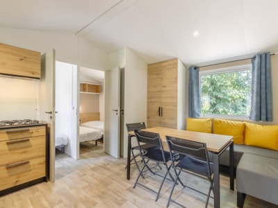Mobile-home GRAND CONFORT 3 bedrooms 31 m² sheltered terrace + Dishwasher