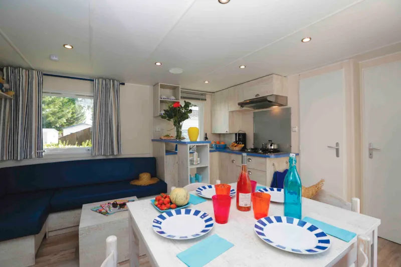 Mobil-Home Cabane Du Pêcheur Grand Confort  3 Chambres 34M² Terrasse Couverte