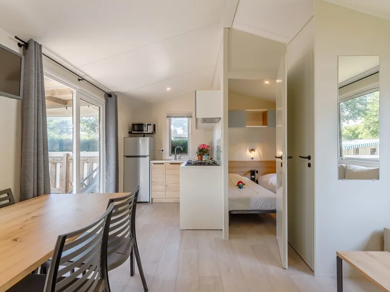 Mobil-Home Grand Confort 2 Chambres 29 M² Terrasse Couverte + Lave-Vaisselle