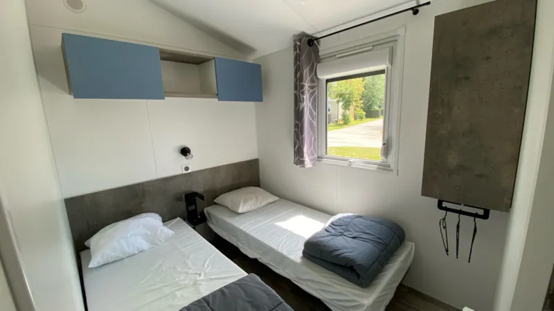 Mobil-Home Grand Confort 3 Chambres 2 Salles De Bain 36 M² Terrasse Couverte