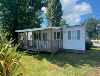 Mietunterkunft - Mobilheim Standard 2 Zimmer 28M² Sheltered Terrace - Flower Camping La Guichardière