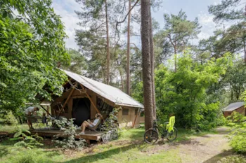 Mietunterkunft - Zelt Trappeur Ii - Camping Huttopia De Veluwe