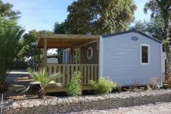Mietunterkunft - Mobilheim Premium 2 Zimmer - Camping de Mindin - Camping Qualité