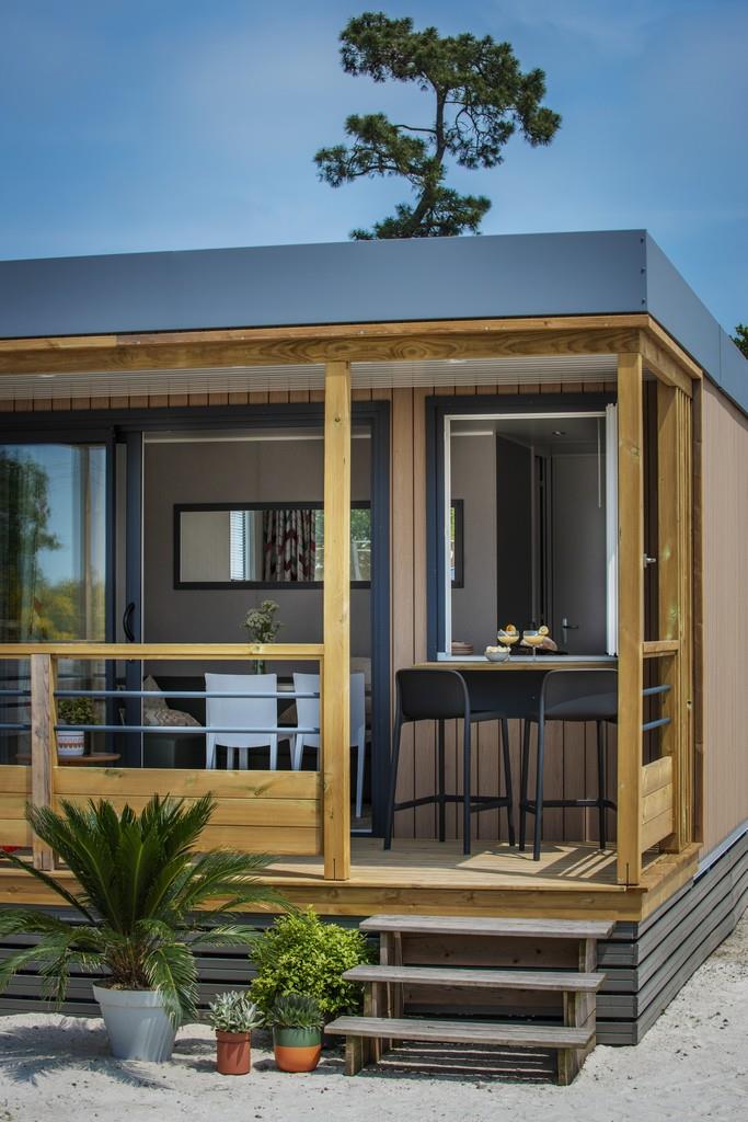 Accommodation - Océan Premium 2 Chambres Vue Mer - Camping de Mindin - Camping Qualité