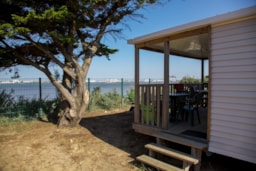 Alojamiento - Mobile-Home Confort* 2 Bedrooms Sea View - Camping de Mindin - Camping Qualité
