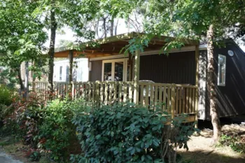 Mietunterkunft - Mobilheim Premium* 4 Zimmer - Camping de Mindin - Camping Qualité