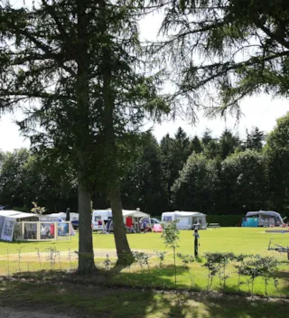 Sfeer proeven op de camping