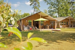Location - Zwaluwlodge - 3 Chambres - Camping De Kleine Wolf