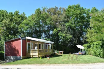 Mietunterkunft - Mobilheim - 4 Schlafzimmer - 2 Baderzimmer - Quadro - 37.20M2 - - Castel Camping La Garangeoire