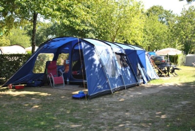 PREMIUM PITCH FOR TENT - with  electricity: 16 A