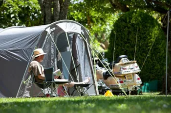 Stellplatz - Einfacher Stellplatz - Ohne Elektrizität (Nur Zelt) - Castel Camping La Garangeoire