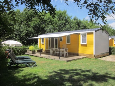 MOBILE-HOME - 3 bedrooms - 2 bathrooms - PERGOLA - 36 m² -