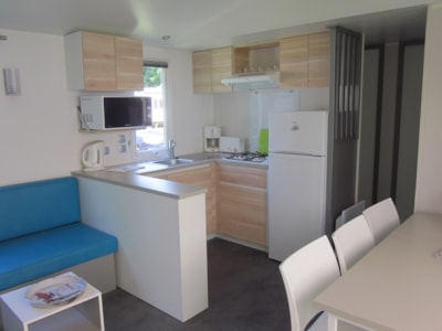 MOBILE-HOME - 3 bedrooms - 2 bathrooms - PERGOLA - 36 m² -