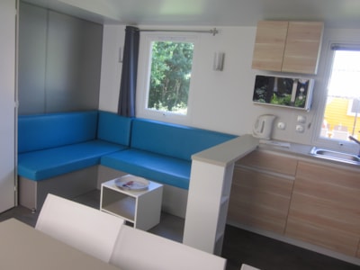 MOBILE-HOME - 3 bedrooms - 2 bathrooms - PERGOLA - 36 m² -