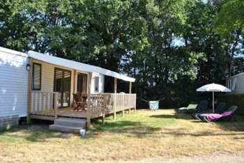 Mietunterkunft - Mobilheim - 3 Schlafzimmer - 2 Badezimmer - Oceania Xxl -  40 M2 - - Castel Camping La Garangeoire