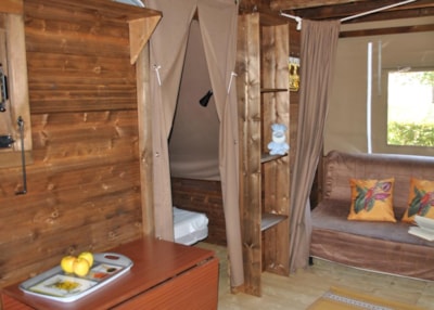 TENT - 2  bedrooms - TRIBU- 21 m² -