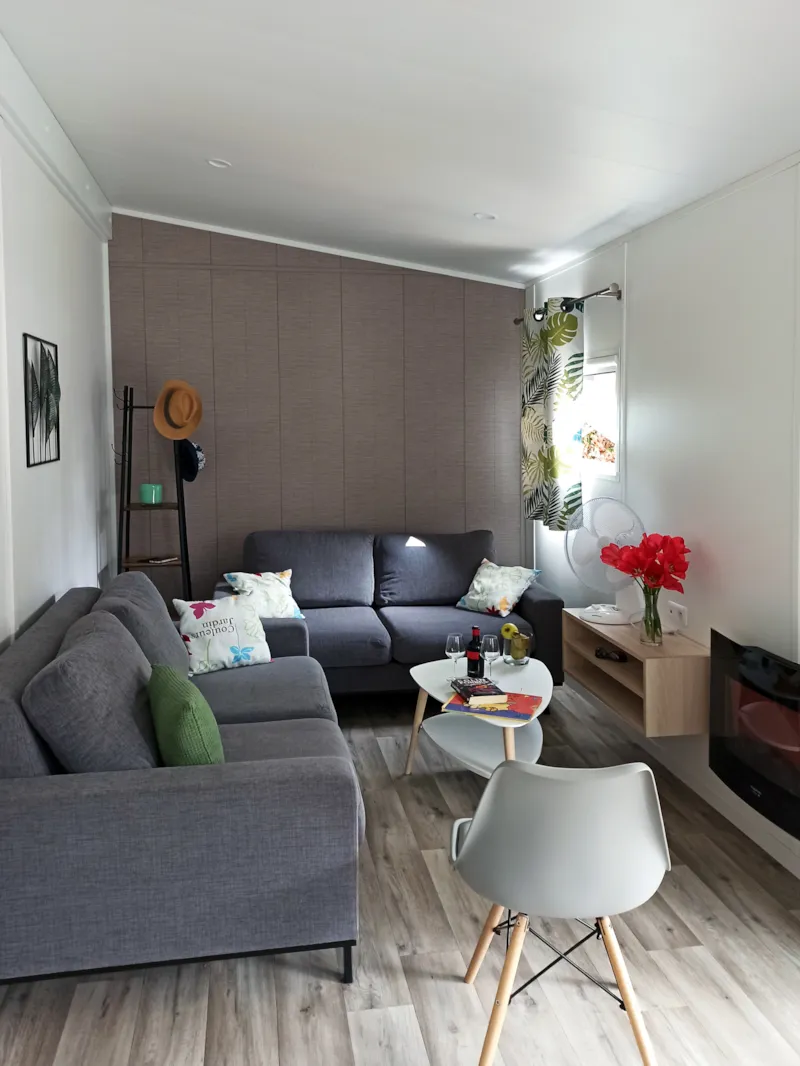 Chalet - 2 Chambres - 1 Salle De Bain - Country Lodge Avec Tv - 35 M2 -