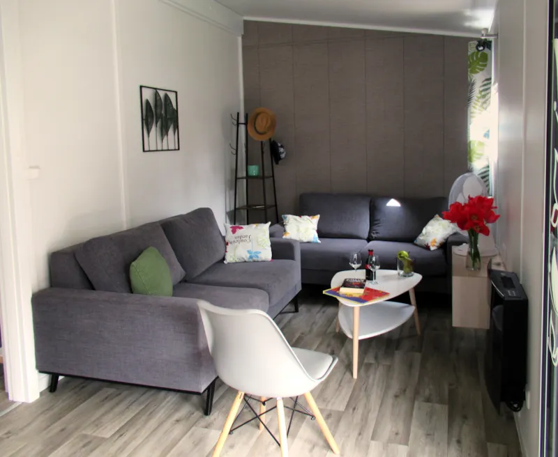 Chalet - 2 Chambres - 1 Salle De Bain - Country Lodge Avec Tv - 35 M2 -