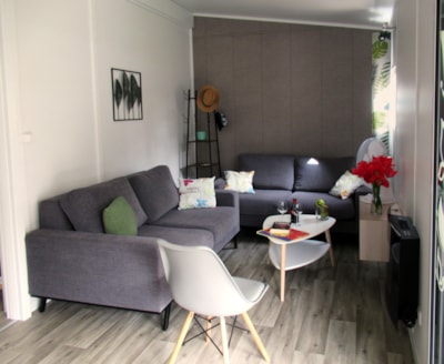 CHALET - 2 bedrooms - 1 bathroom - COUNTRY LODGE with TV - 35 m2 -