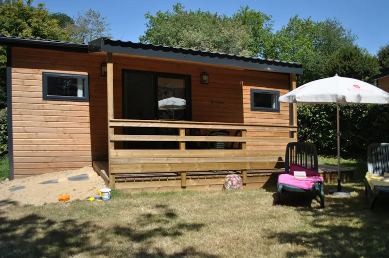 Chalet - 2 Chambres - 1 Salle De Bain - Country Lodge Avec Tv - 35 M2 -