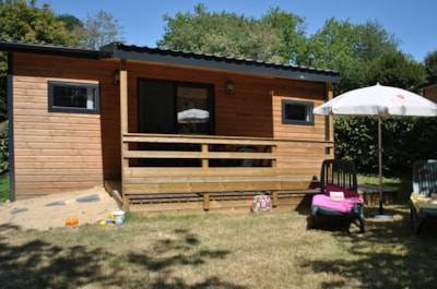 CHALET - 2 bedrooms - 1 bathroom - COUNTRY LODGE with TV - 35 m2 -