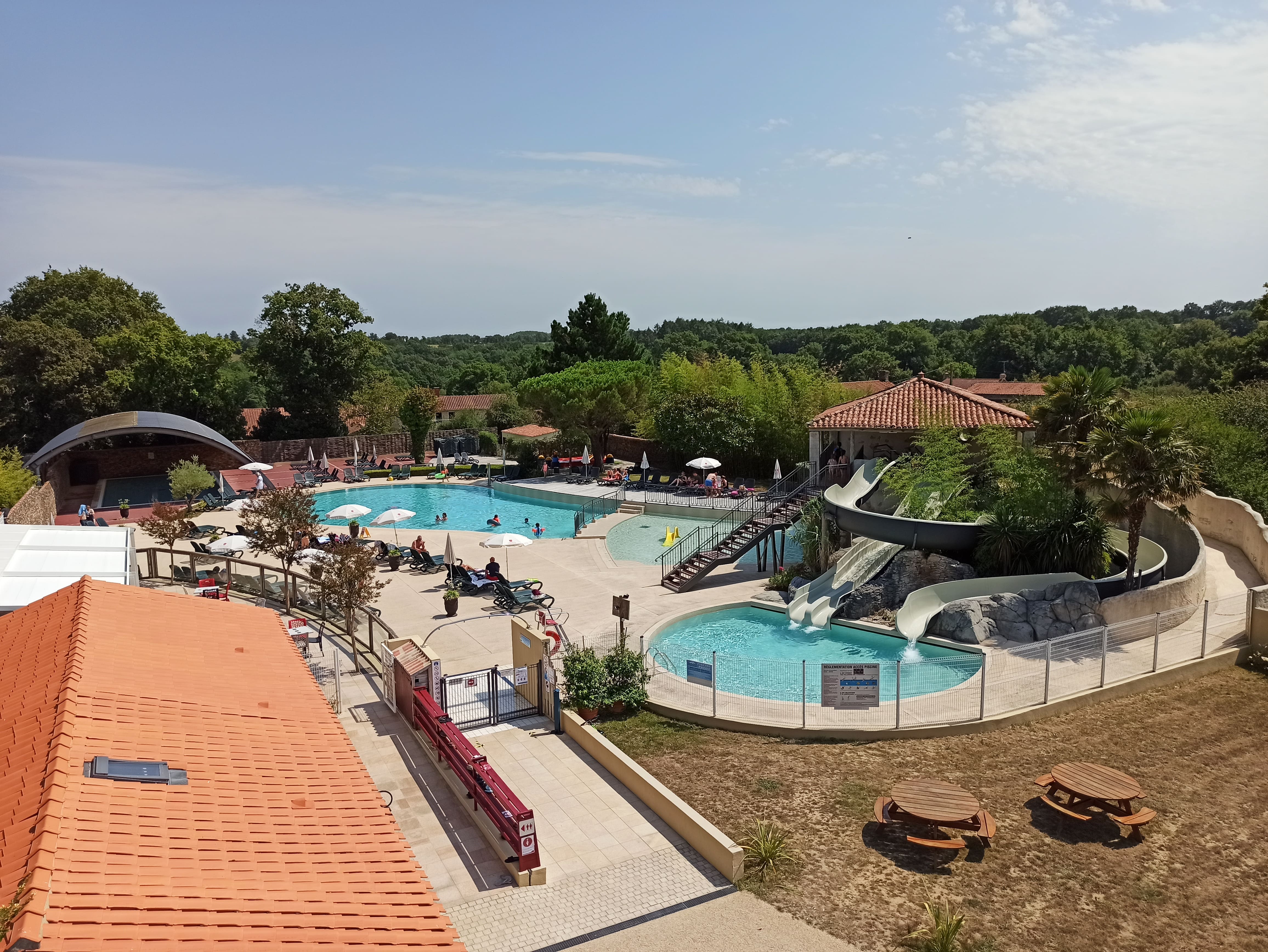 Mare, piscina Castel Camping La Garangeoire - Saint Julien Des Landes