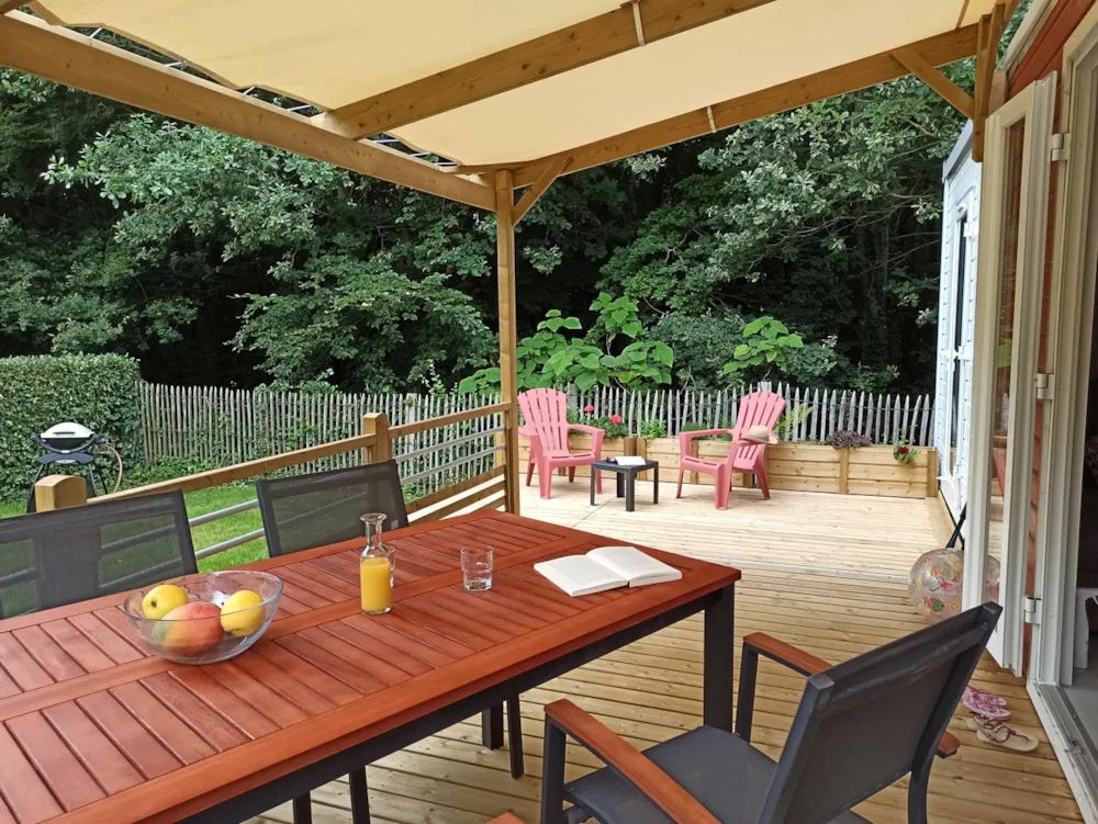 Location - Mobil-Home - 2 Chambres - 1 Salle De Bain -  Louisa - 36 M2 - - Castel Camping La Garangeoire