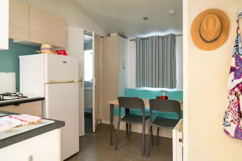 Mobil-Home - 2 Chambres - 1 Salle De Bain - Compact - 22.9 M²-