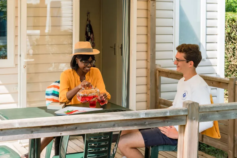 Mobil-Home - 2 Chambres - 1 Salle De Bain - Compact - 22.9 M²-