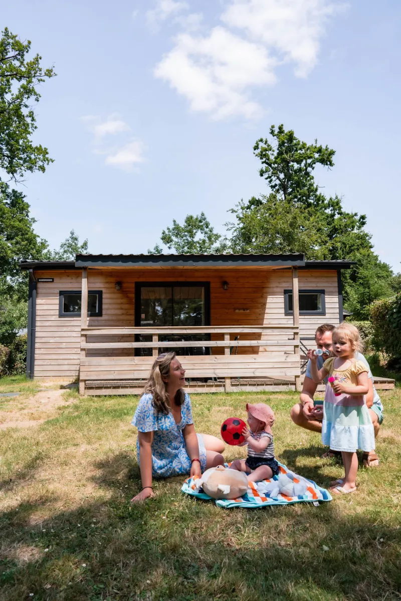 Chalet - 2 Chambres - 1 Salle De Bain - Country Lodge Avec Tv - 35 M²-