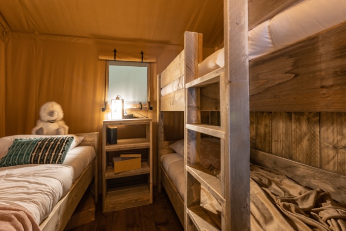 Tente - 3 Chambres - 1 Salle De Bain - Safari Lodge Premium - 49 M² -
