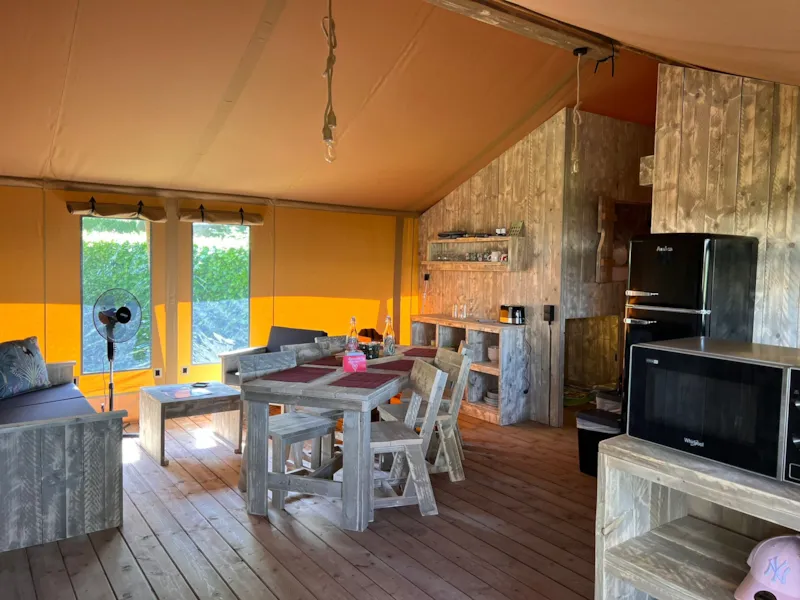 Tente - 3 Chambres - 1 Salle De Bain - Safari Lodge Premium - 49 M² -