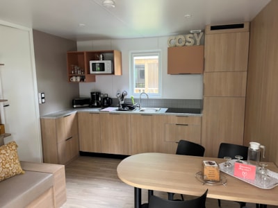 MOBILE-HOME - 2 bedrooms - 2 bathrooms - COSY - 34 m2 -