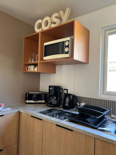 MOBILE-HOME - 2 bedrooms - 2 bathrooms - COSY - 34 m2 -