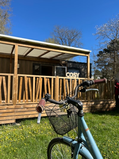 MOBILE-HOME - 2 bedrooms - 2 bathrooms - COSY - 34 m2 -